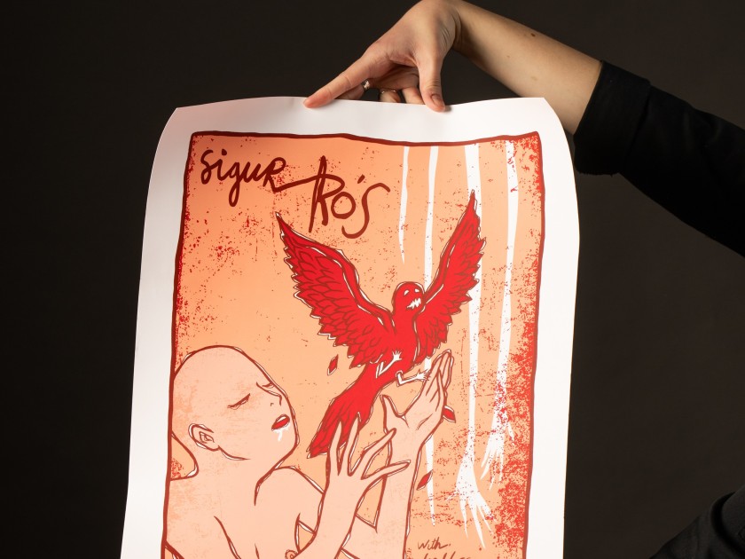 Sigur Ros Signed Poster