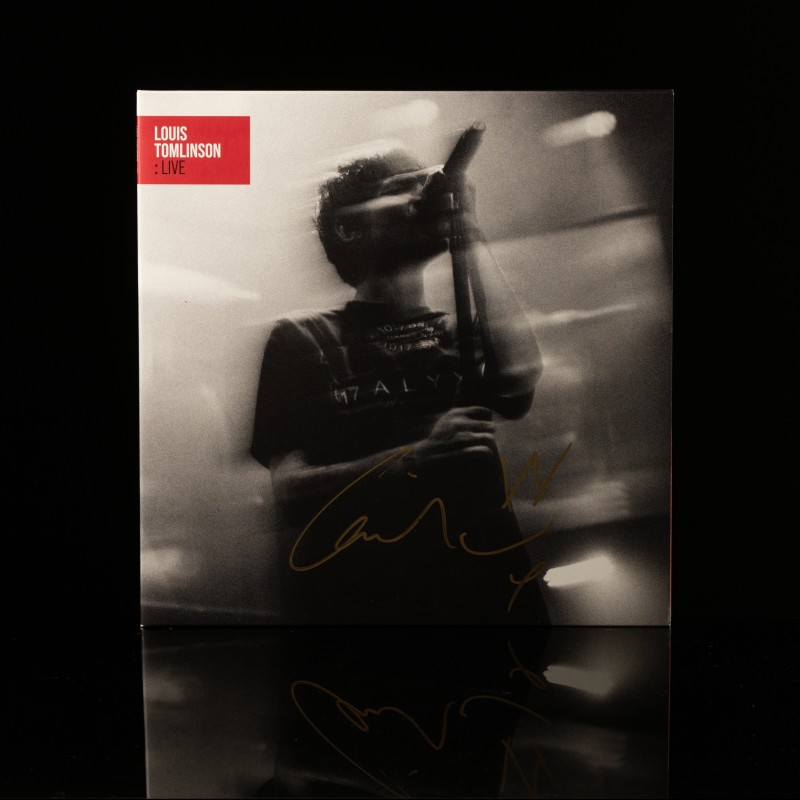 Win Louis Tomlinson's Signed Live Album Vinyl