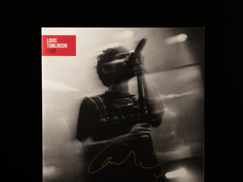 Win Louis Tomlinson's Signed Live Album Vinyl