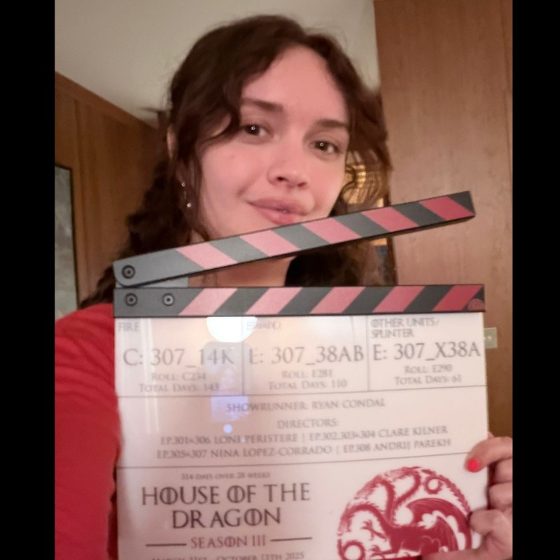 Win Olivia Cooke's Signed Clapperboard from House of the Dragon