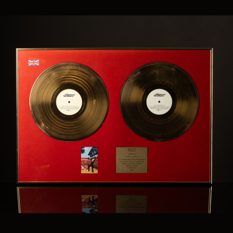 The Chemical Brothers' Surrender Gold Disc
