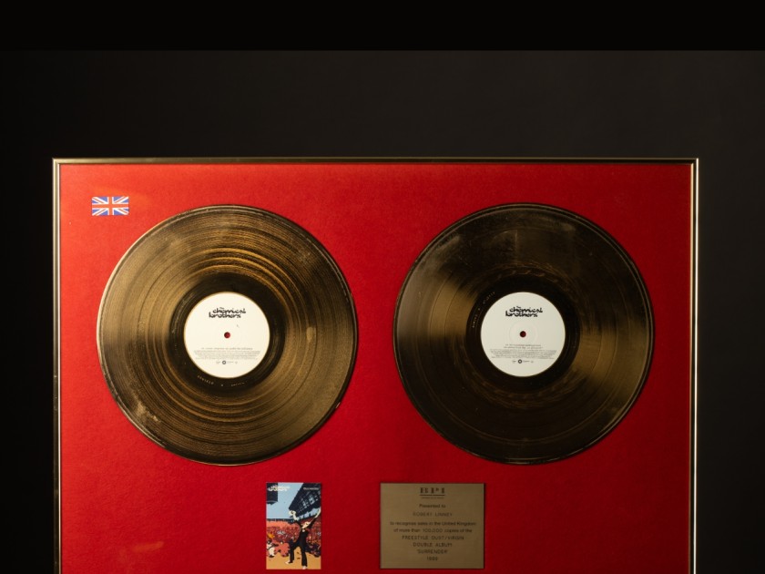 The Chemical Brothers' Surrender Gold Disc